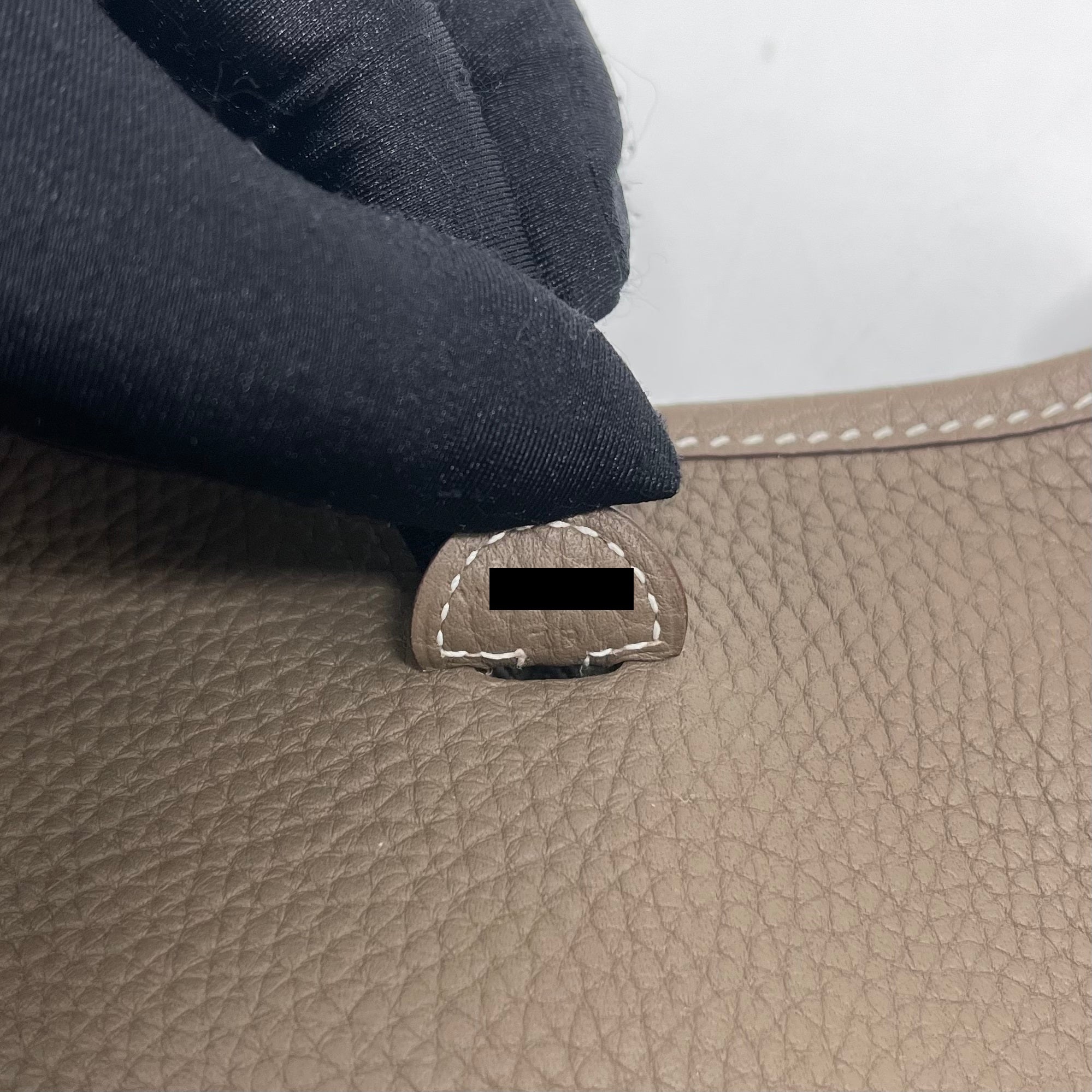 HERMES MINI EVELYNE ETOUPE SHW