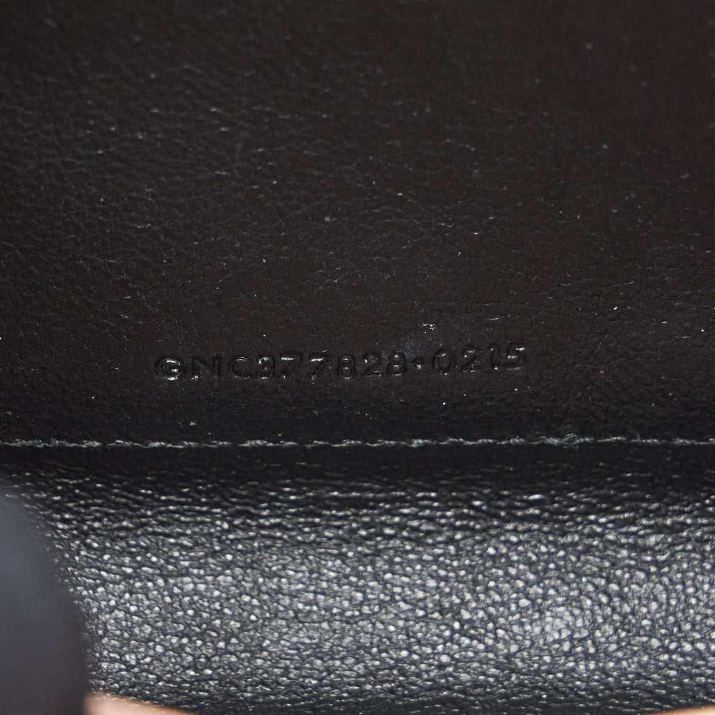 FENDI MON TRESOR MINI BUCKET BAG BLACK/BROWN GHW