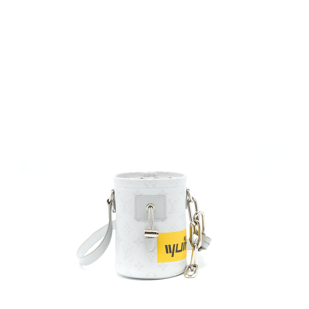 LOUIS VUITTON CHALK NANO BAG MONOGRAM CANVAS SHW