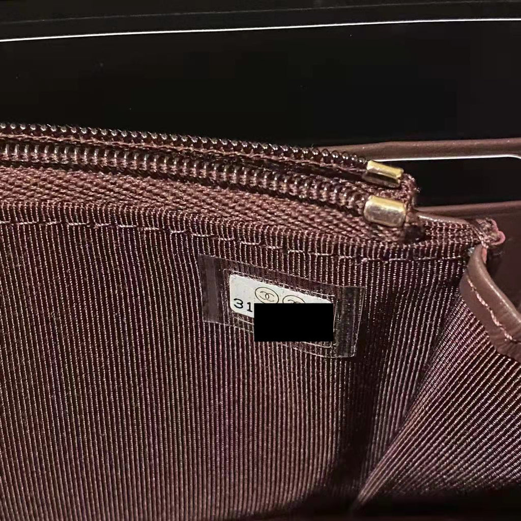 CHANEL 22C 3 IN 1 WALLET ON CHAIN CAVIAR BLACK LGHW