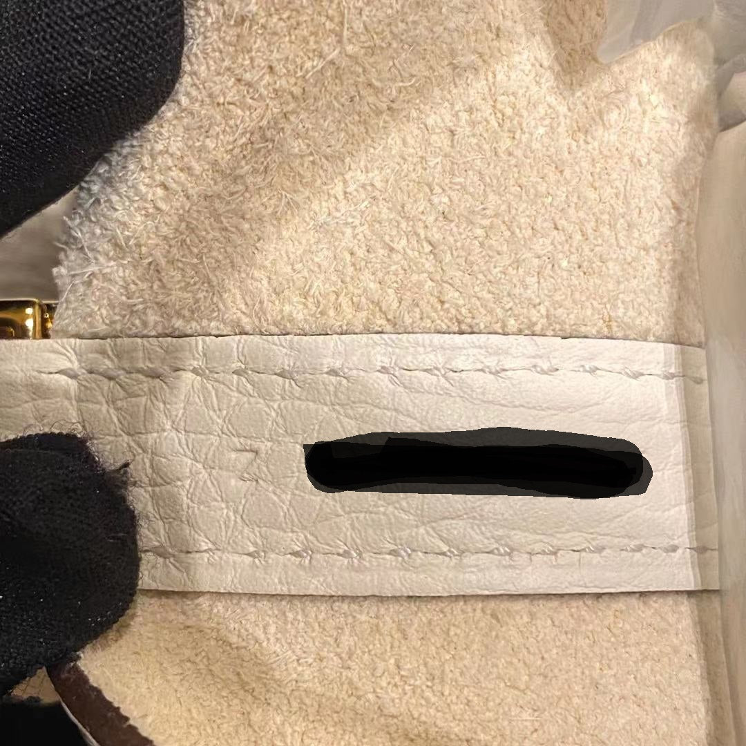 HERMES PICOTIN 18 LOCK BAG NATA GHW