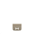 HERMES CONSTANCE SLIM EPSOM LEATHER 8F GRIS ETAIN WITH SHW