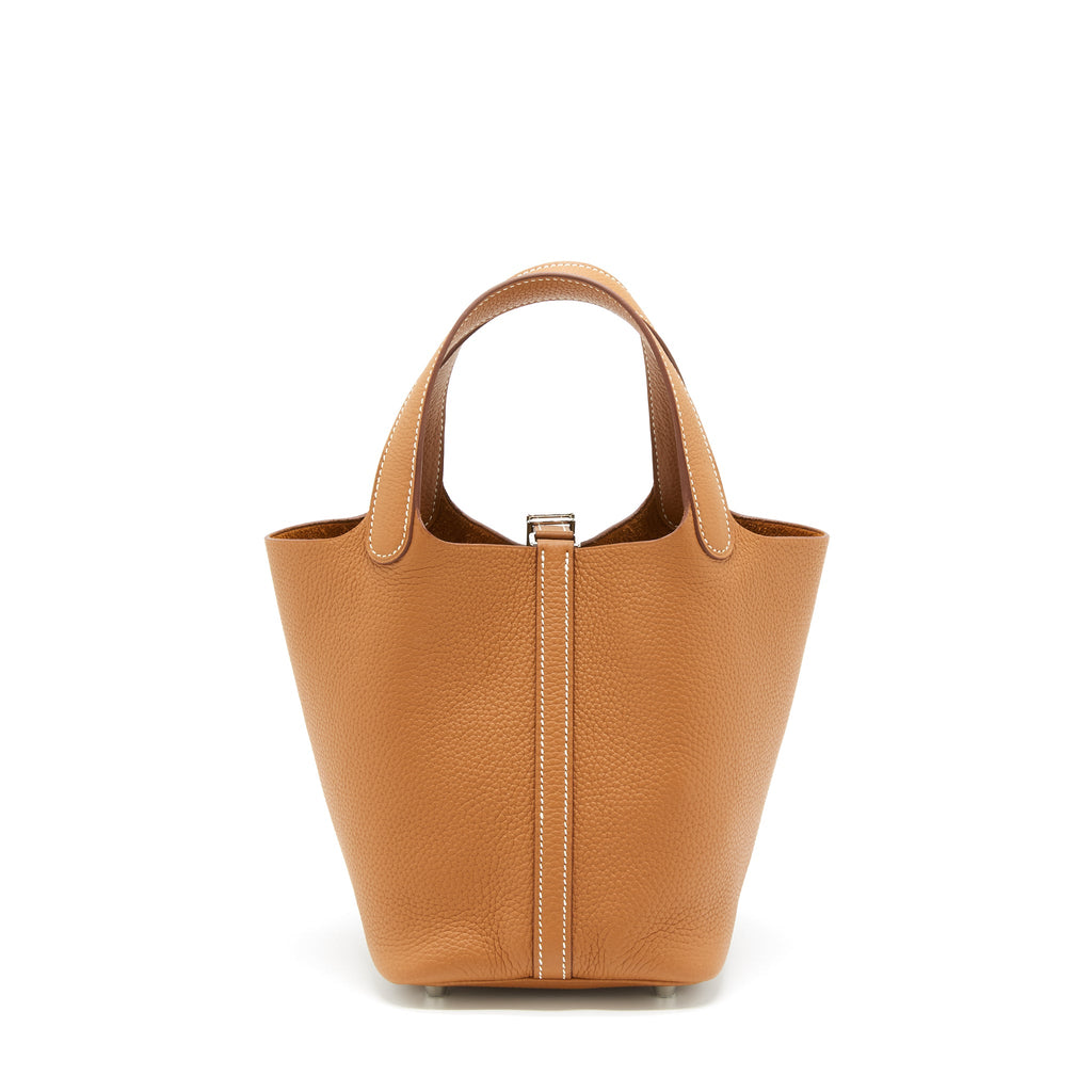 HERMES PICOTIN 18 CLEMENCE GOLD SHW
