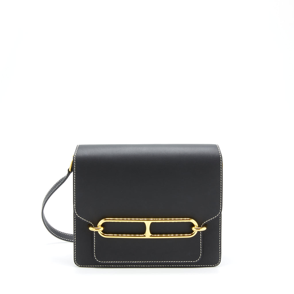 HERMES ROULIS 23 SOMBRERO BLACK GHW