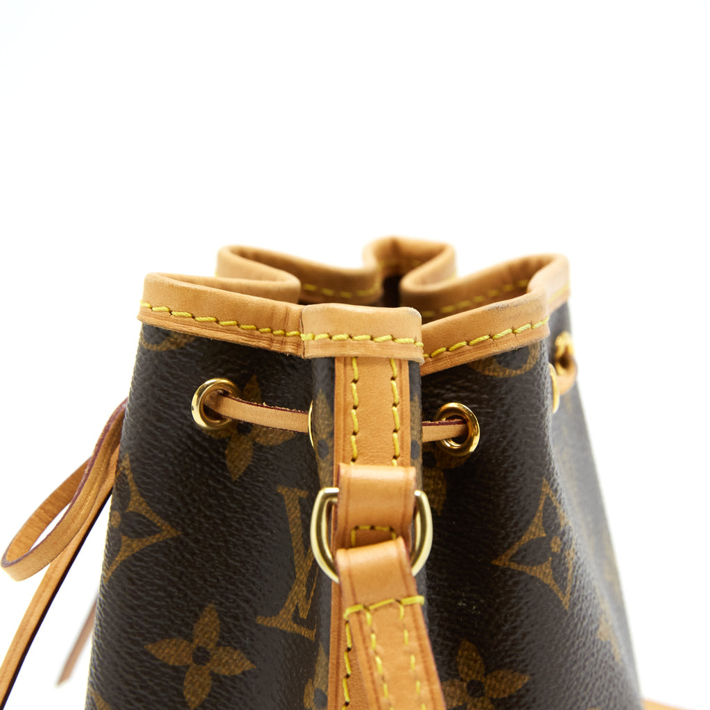 LOUIS VUITTON NANO NOE MONOGRAM CANVAS GHW