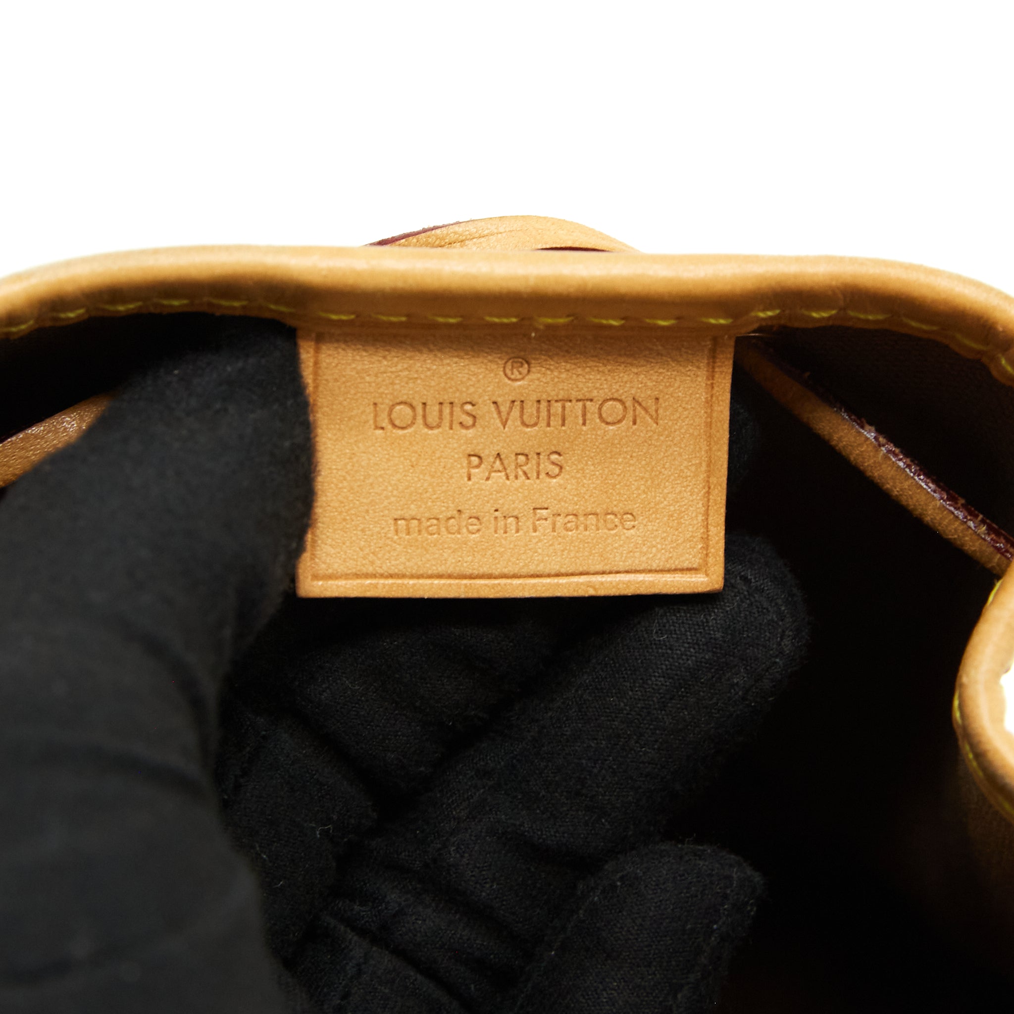 LOUIS VUITTON NANO NOE MONOGRAM CANVAS GHW