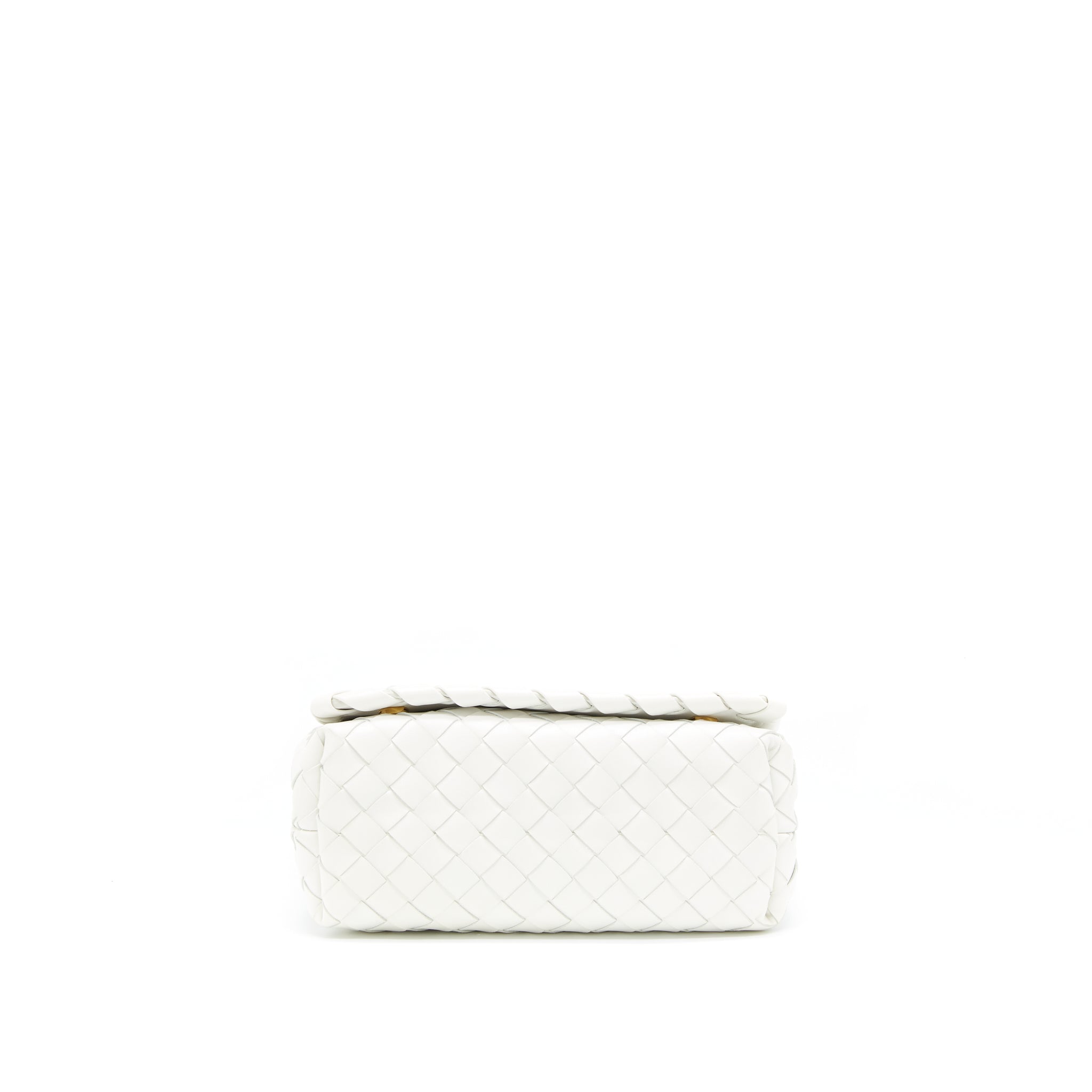 BOTTEGA VENETA CROSSBODY BAG  INTRECCIATO WHITE