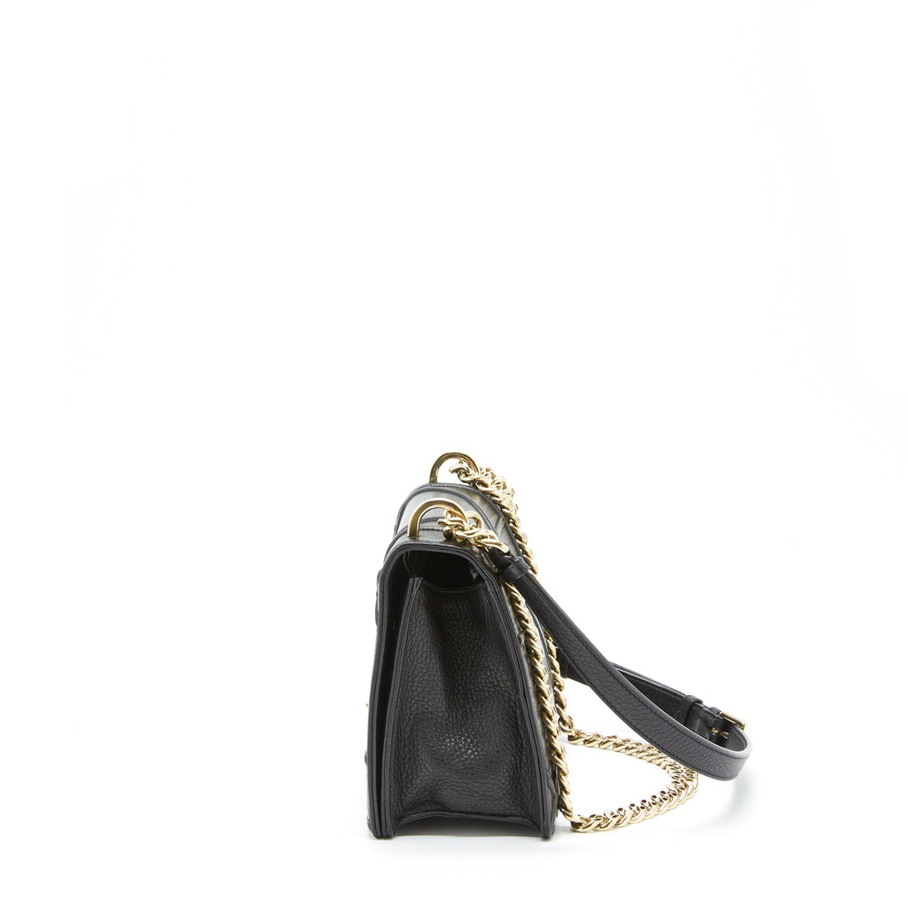 DIOR MEDIUM DIORAMA BLACK GHW