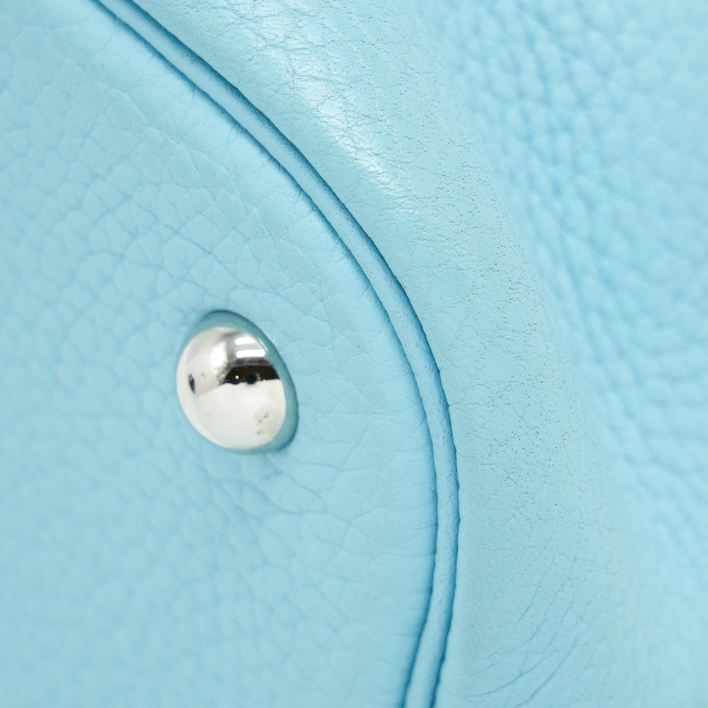 HERMES BOLIDE 31 CLEMENCE BLUE ATOLL SHW