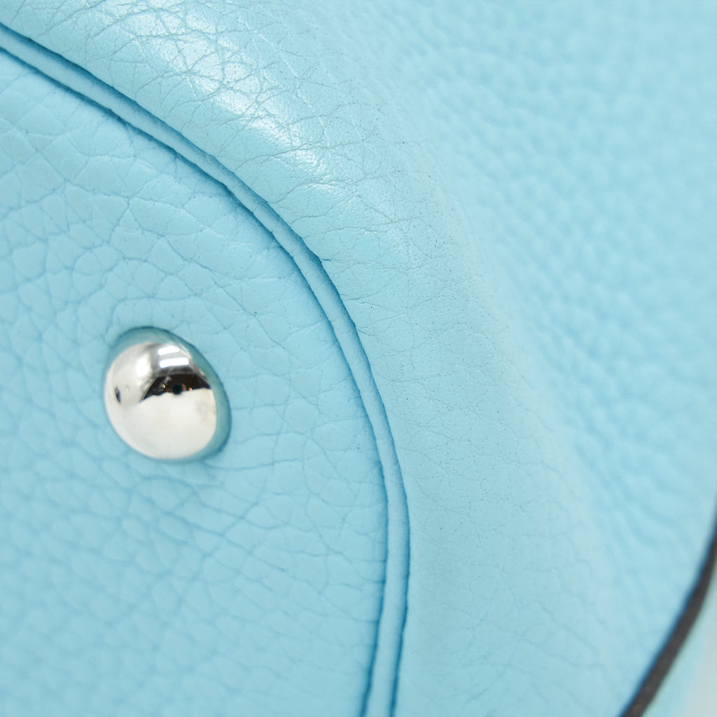 HERMES BOLIDE 31 CLEMENCE BLUE ATOLL SHW