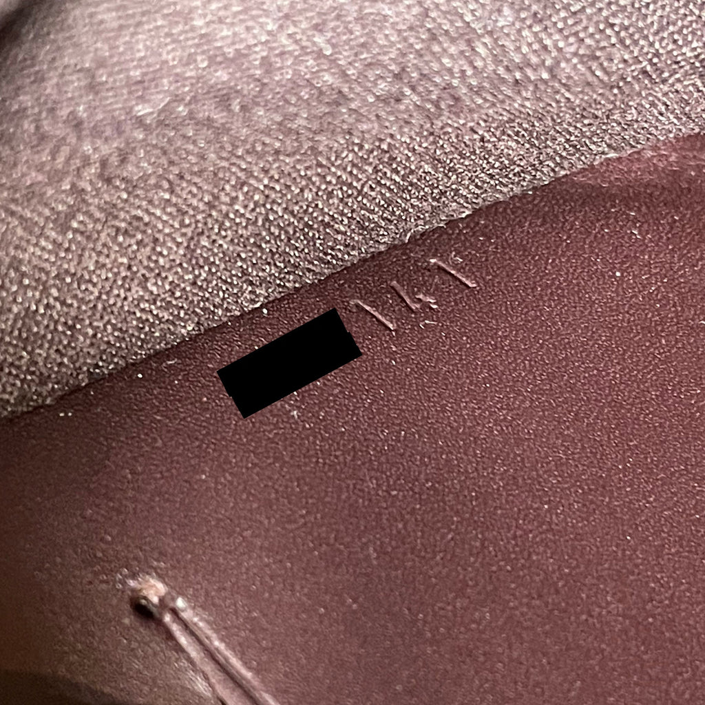 LOUIS VUITTON ROSSMORE MM MONOGRAM VERNIS AMARANTE GHW