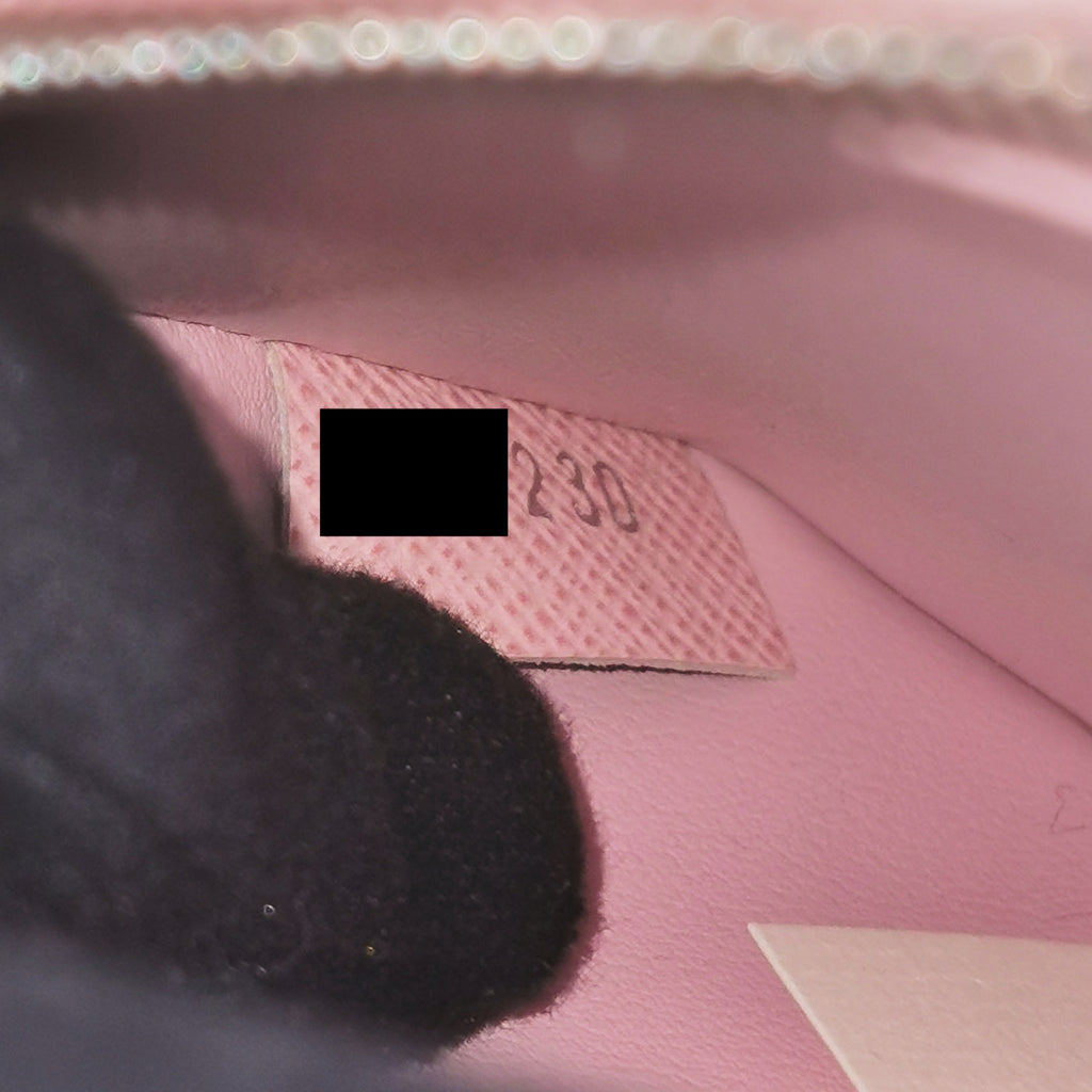 LOUIS VUITTON TWIST WALLET ON CHAIN EPI PINK SHW