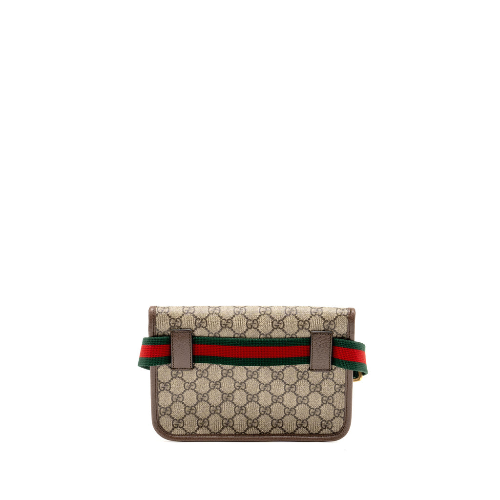 GUCCI VINTAGE NEO BELT BAG GG SUPREME CANVAS GHW