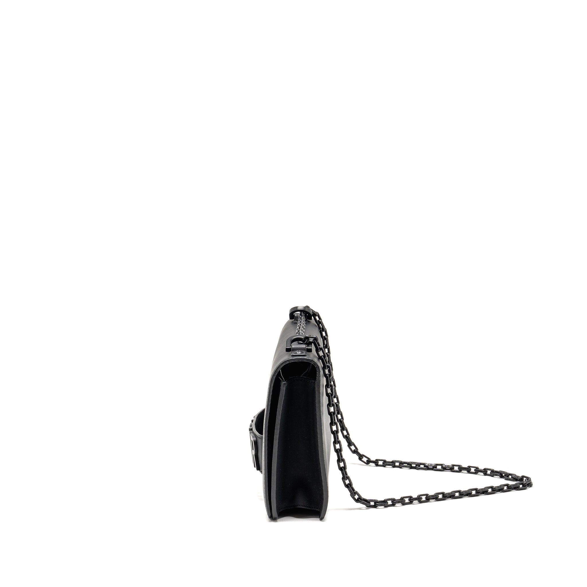 DIOR JADIOR FLAP BAG CALFSKIN SO BLACK