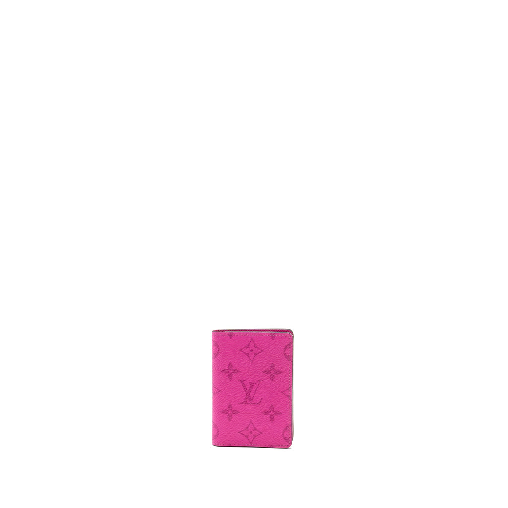 LOUIS VUITTON POCKET ORGANISER MONOGRAM CANVAS PINK