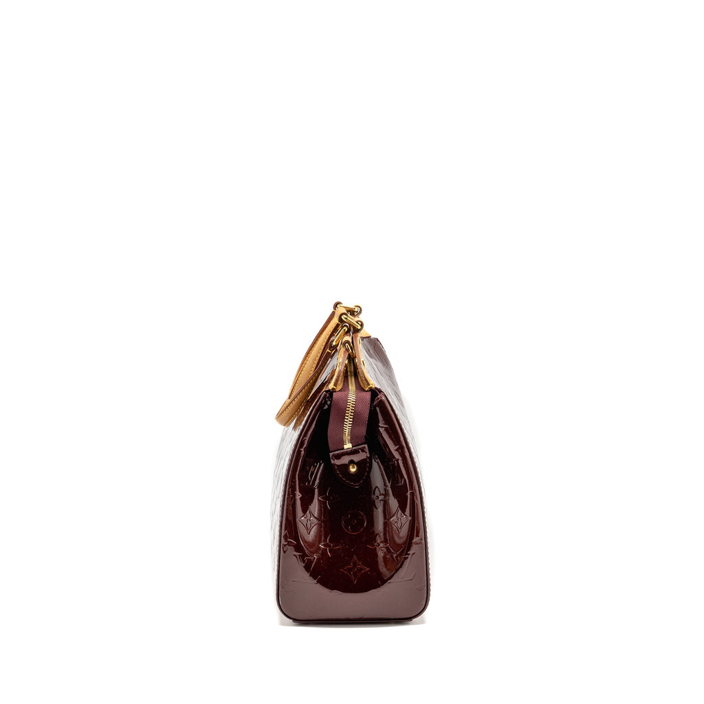 LOUIS VUITTON VERNIS BREA PATENT BURGUNDY AMARANTE GHW
