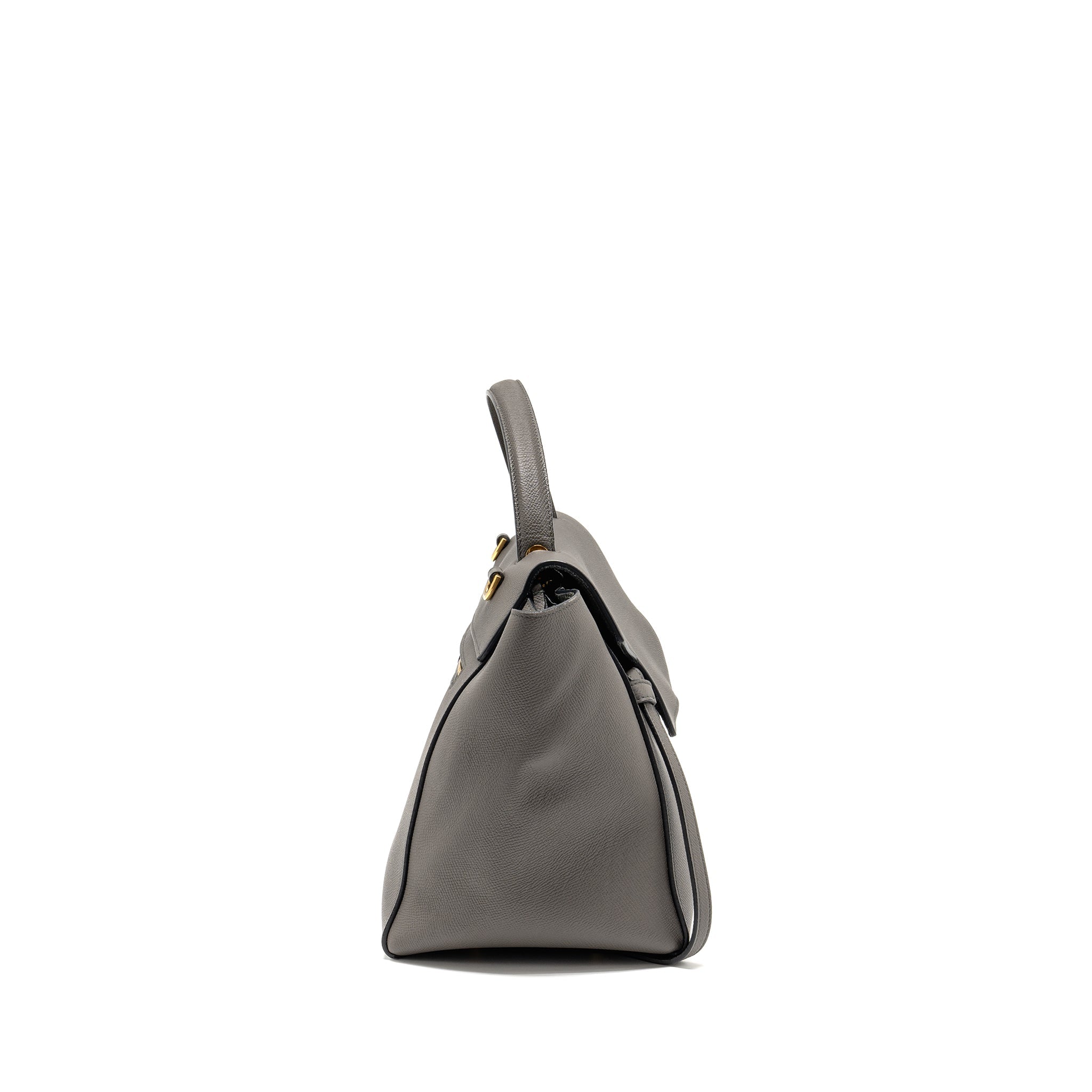 CELINE MINI BELT BAG CALFSKIN GREY GHW