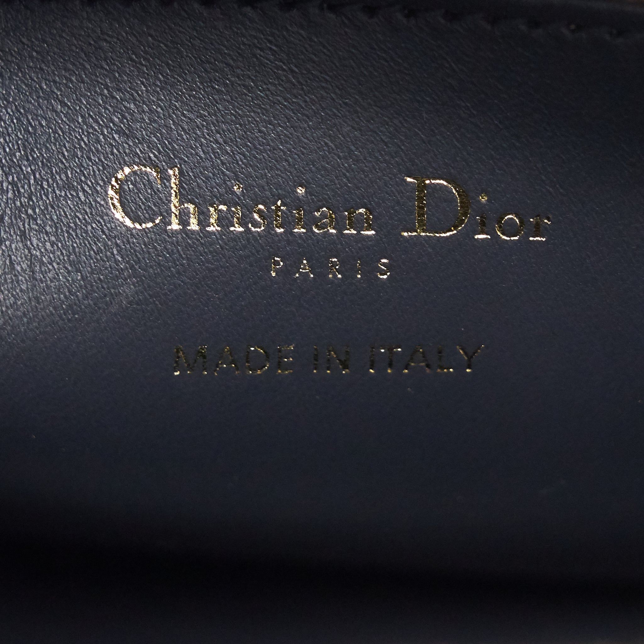DIOR SMALL LILY TOTE SILVER LAMBSKIN GHW