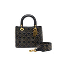 DIOR SUPPLE LADY DIOR STUDDED TOTE BAG