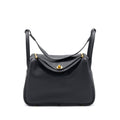 HERMES LINDY 30 BLACK GHW