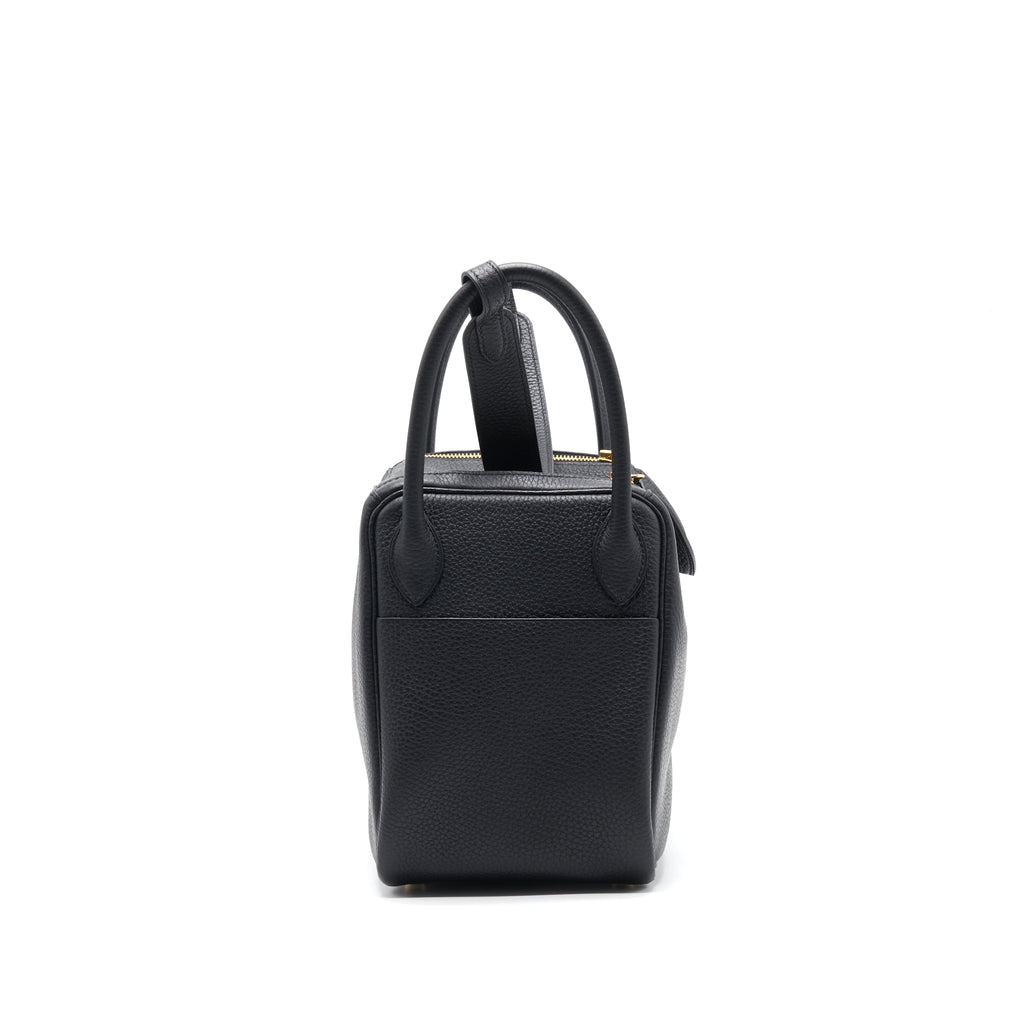 HERMES LINDY 30 BLACK GHW