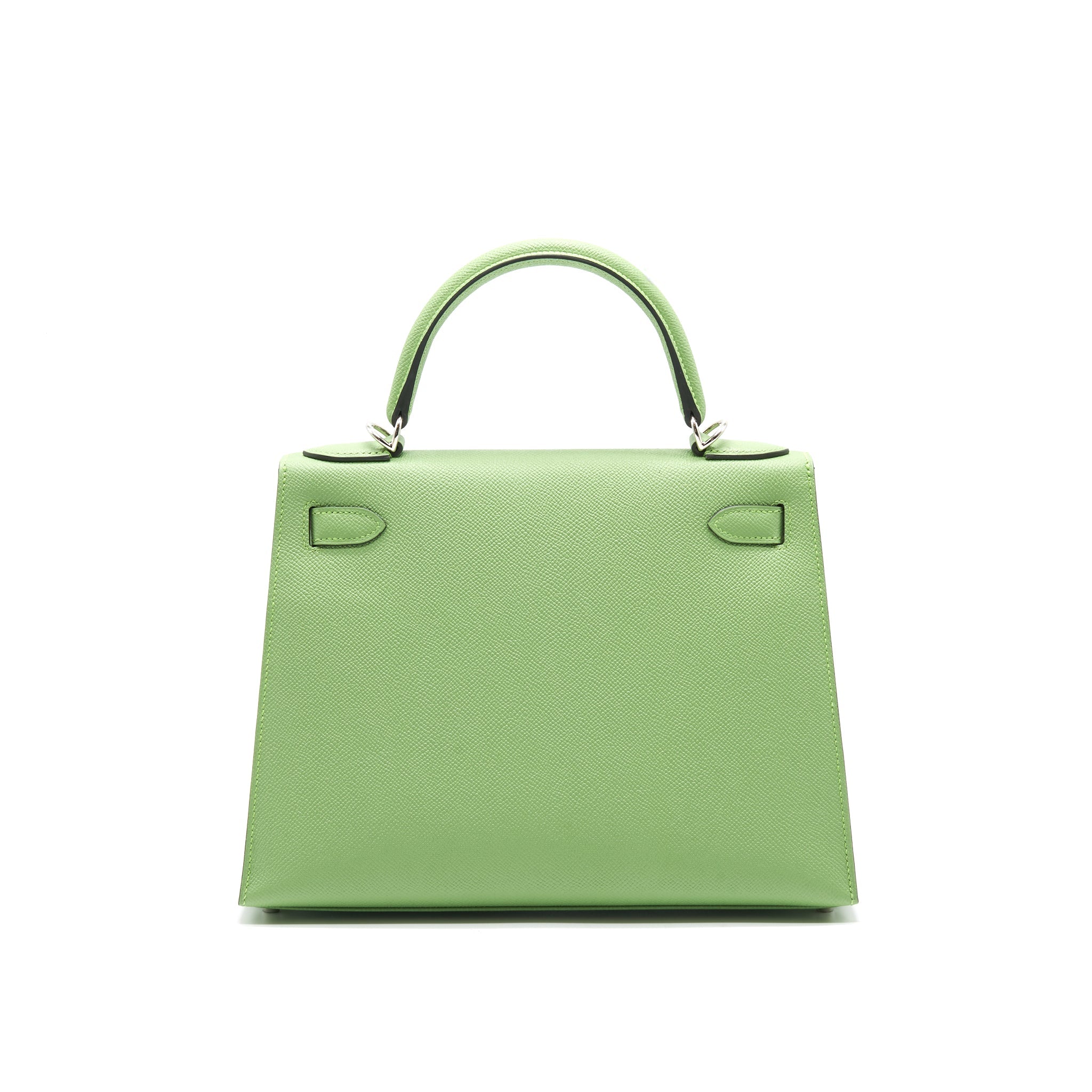 HERMES KELLY 28 VERT CRIQUET EPSOM SHW