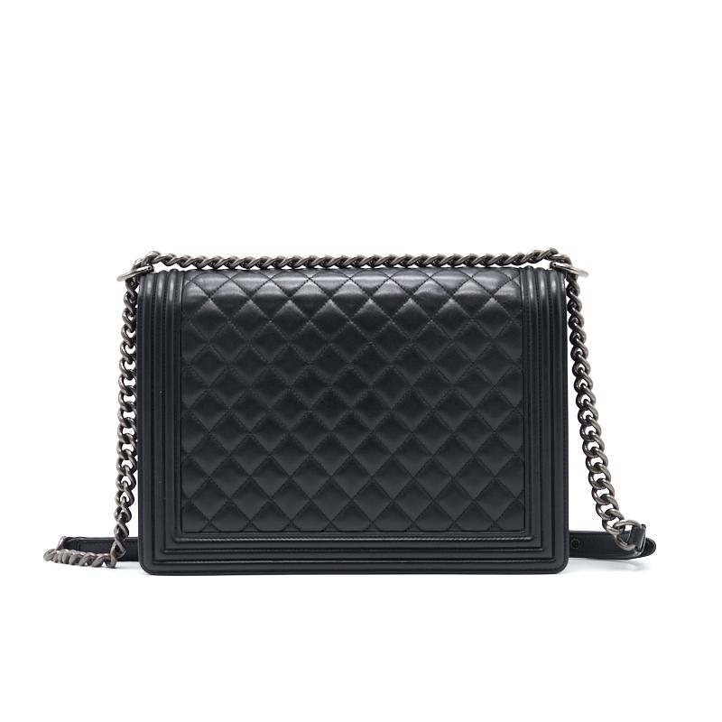 CHANEL LEBOY LARGE CALF SKIN