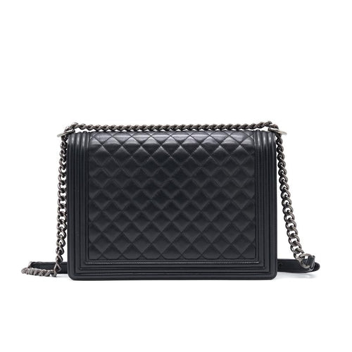 CHANEL LEBOY LARGE CALF SKIN