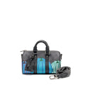 LOUIS VUITTON X YAYOI KUSAMA KEEPALL BANDOULIERE 25 PUMPKIN MULTICOLOURED MONOGRAM CANVAS SHW