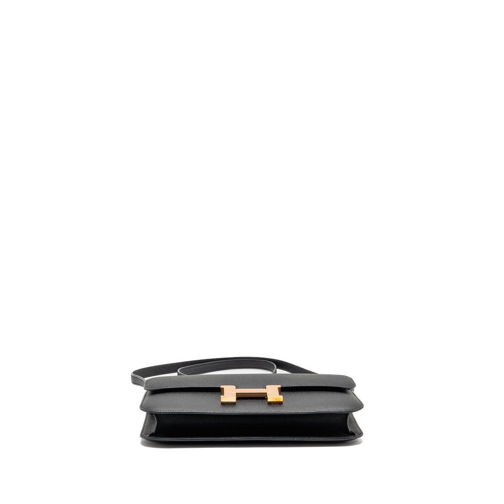 HERMES CONSTANCE ELAN EPSOM BLACK RGHW