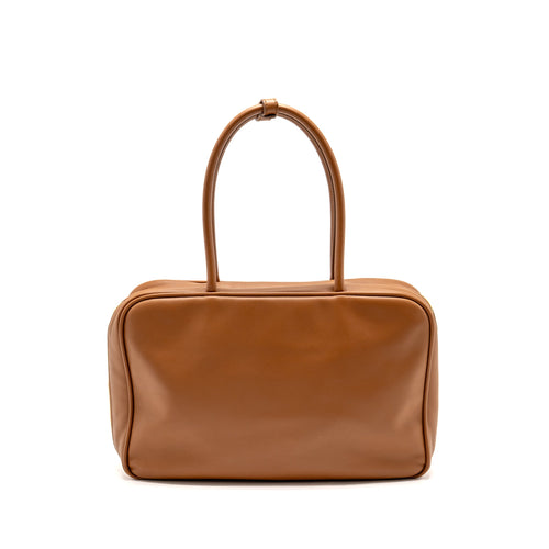 MIU MIU LARGE BEAU BAG CALFSKIN COGNAC GHW