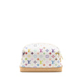 LOUIS VUITTON X TAKASHI MURAKAMI COSMETIC POUCH MULTICOLOURED MONOGRAM CANVAS WHITE GHW