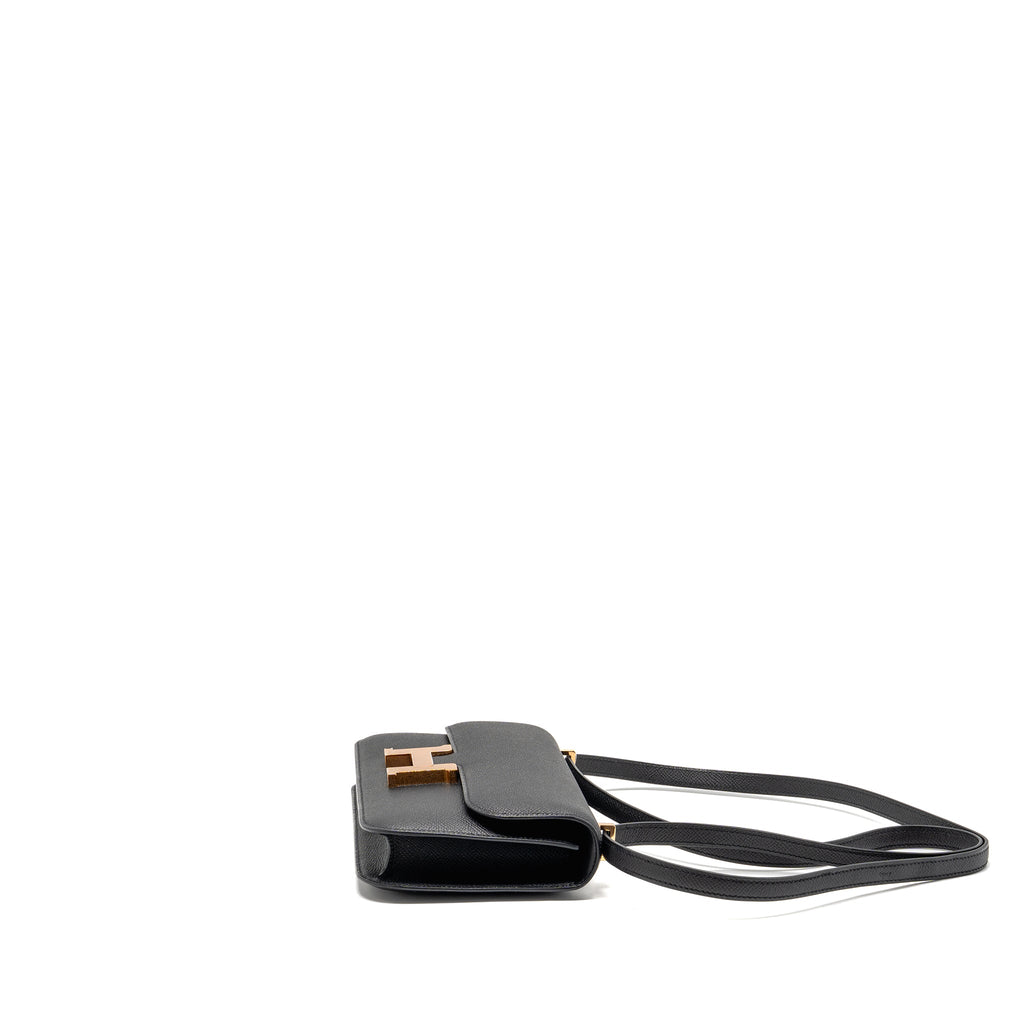 HERMES CONSTANCE ELAN EPSOM BLACK RGHW