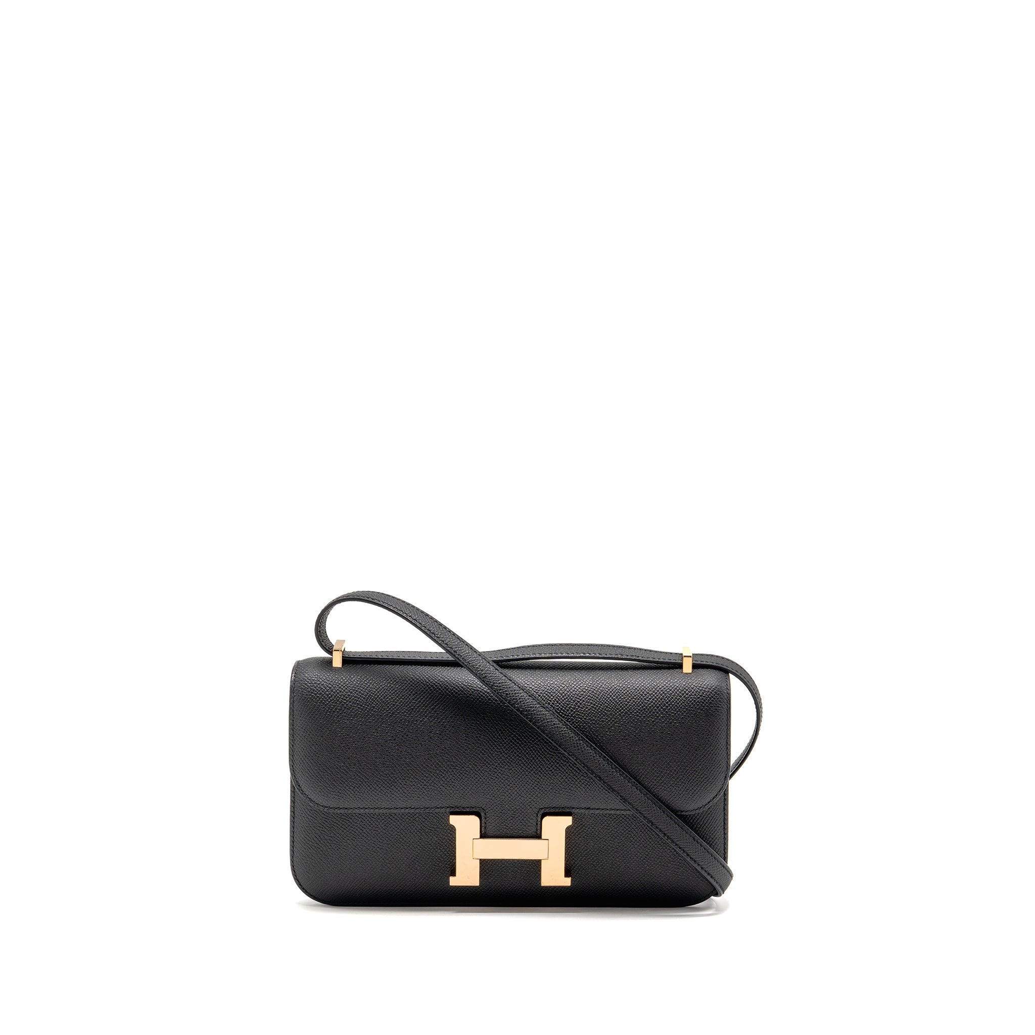 HERMES CONSTANCE ELAN EPSOM BLACK RGHW