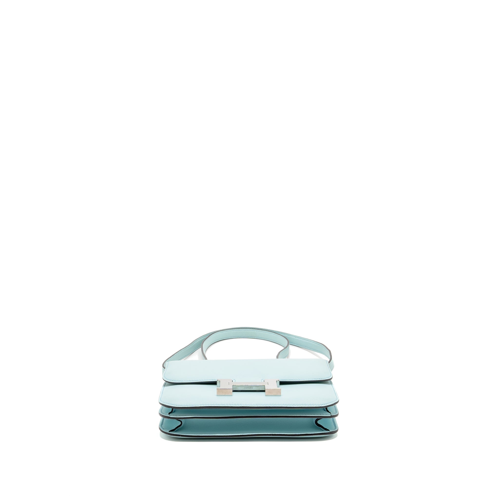 HERMES MINI CONSTANCE SWIFT BLUE ZEPHYR/CACTUS SHW