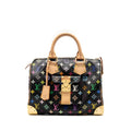 LOUIS VUITTON X TAKASHI MURAKAMI SPEEDY 30 LIMITED EDITION MULTICOLOURED MONOGRAM CANVAS BLACK GHW