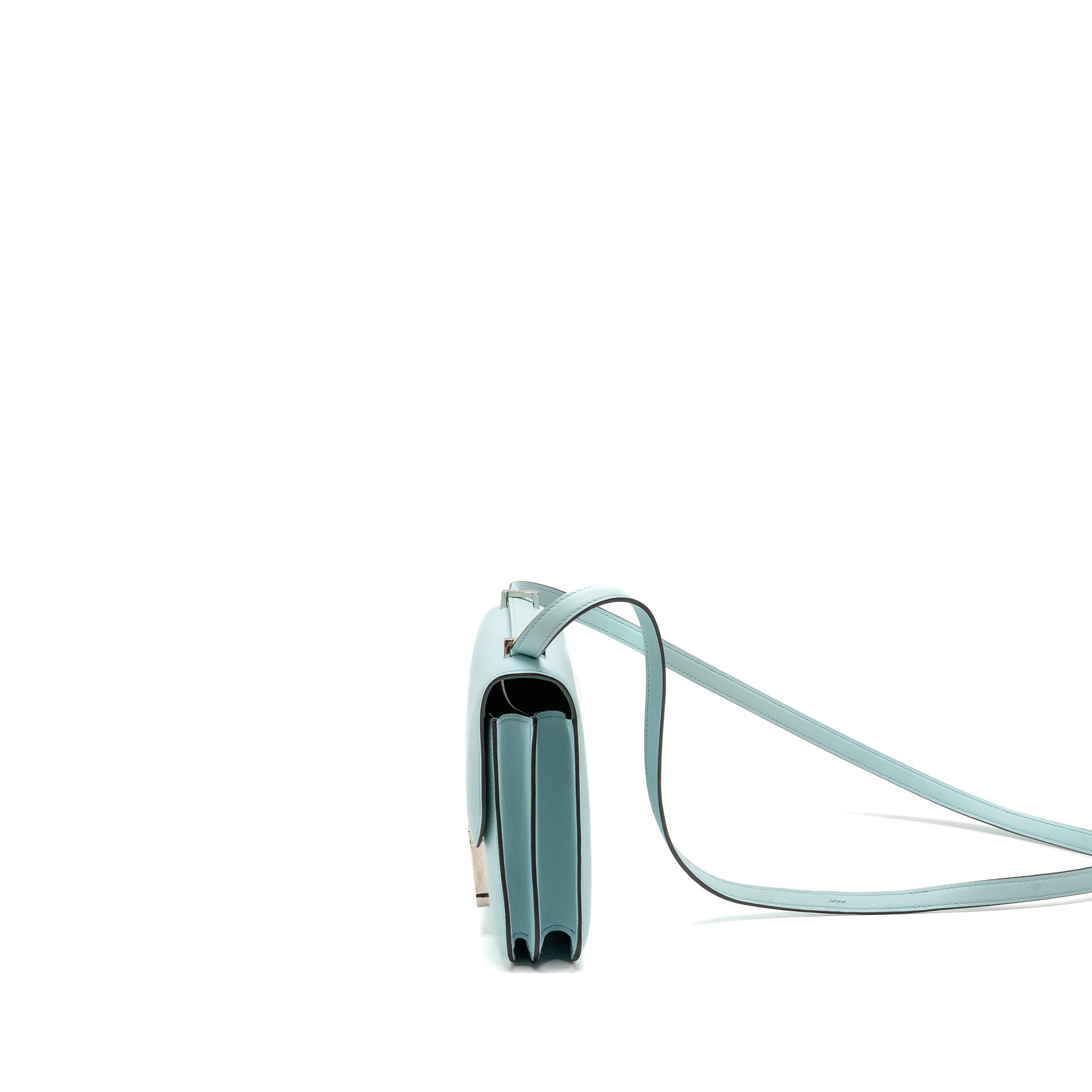 HERMES MINI CONSTANCE SWIFT BLUE ZEPHYR/CACTUS SHW
