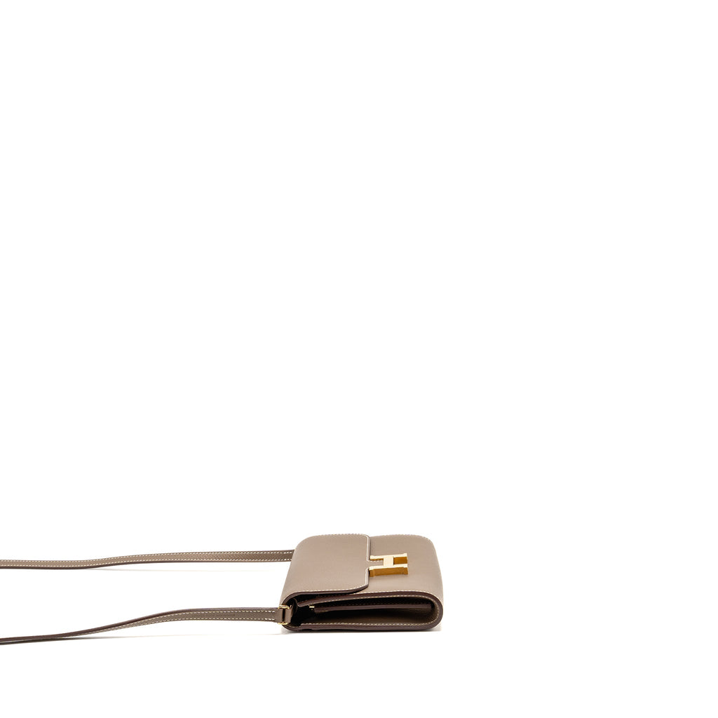 HERMES CONSTANCE TO GO EVERCOLOR ETOUPE GHW
