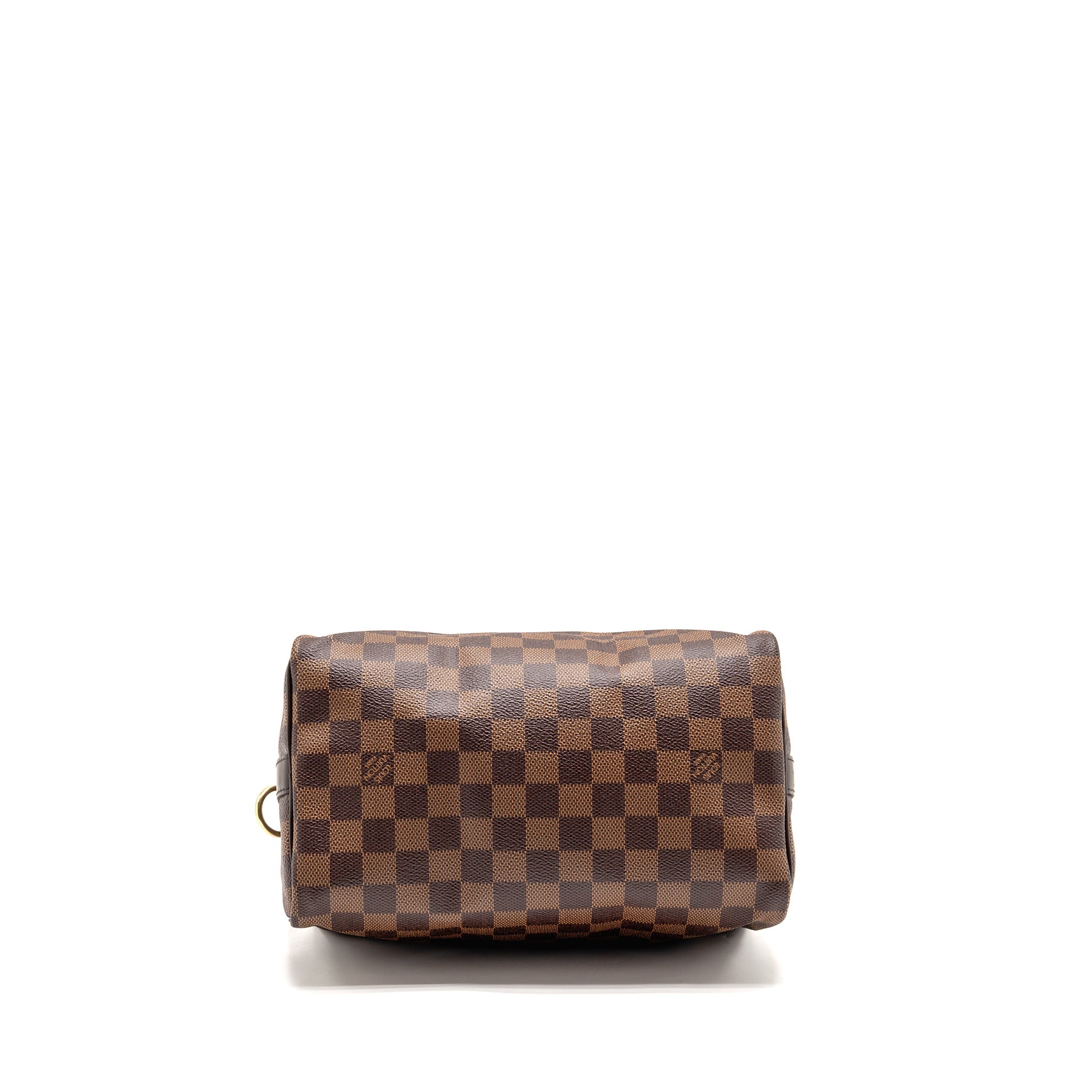 LOUIS VUITTON SPEEDY BANDOULIERE 25 DAMIER EBENE CANVAS GHW