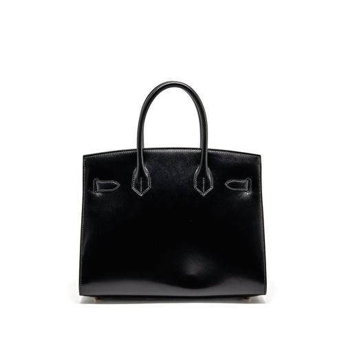 HERMES BIRKIN 30 BOX BLACK GHW