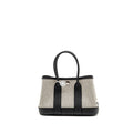 HERMES NEO GARDEN PARTY 23 NEGONDA/CANVAS ECRU/NOIR SHW