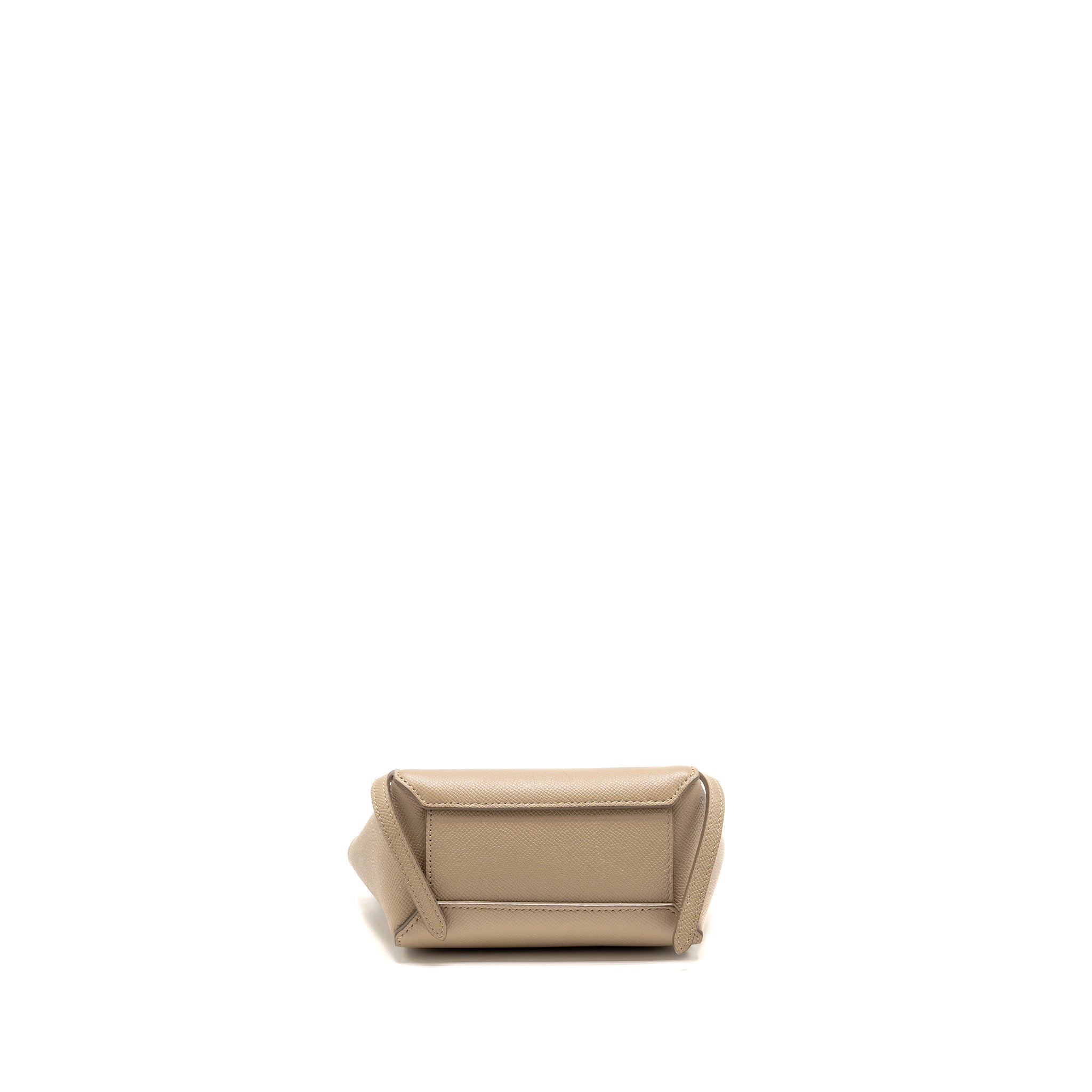 CELINE PICO BELT BAG GRAINED CALFSKIN BEIGE GHW