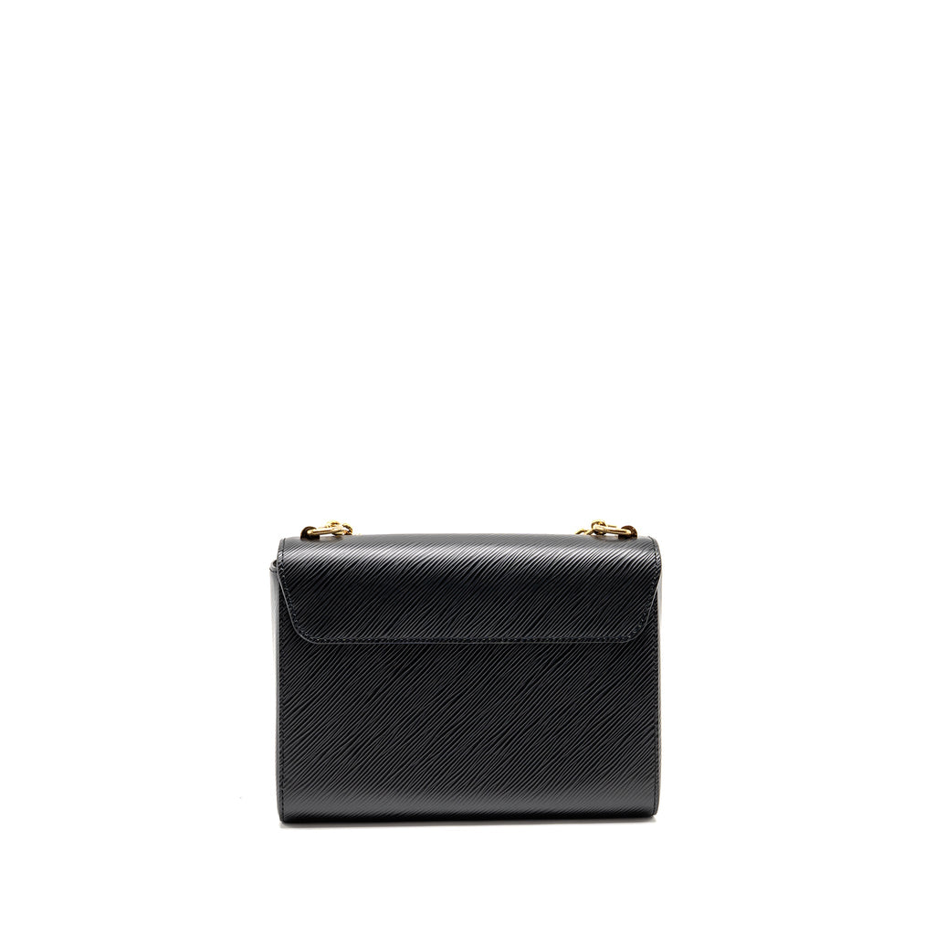 LOUIS VUITTON TWIST MM EPI BLACK/PINK GHW