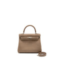 HERMES KELLY 25 TOGO ETOUPE SHW