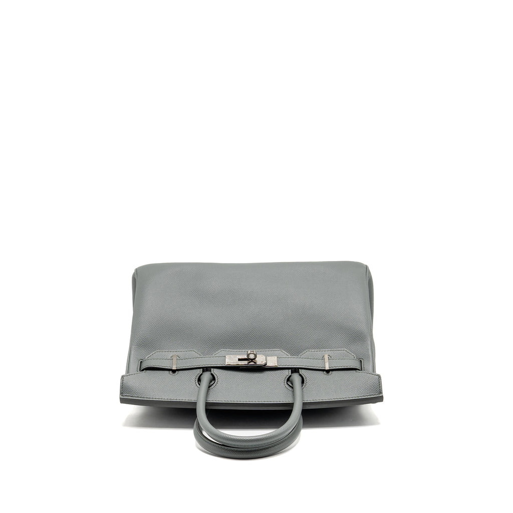 HERMES BIRKIN 30 EPSOM VERT AMANDE SHW