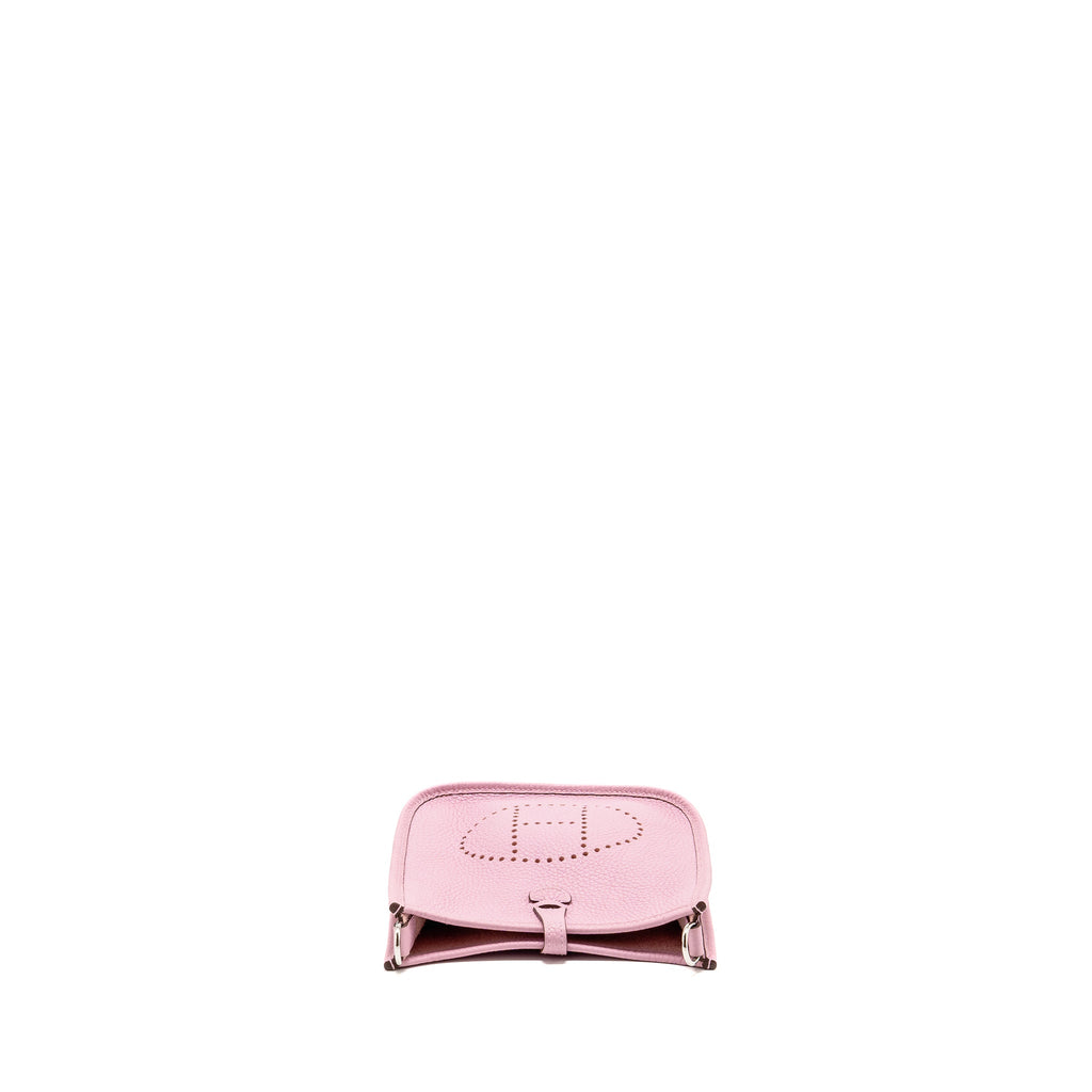 HERMES MINI EVELYNE CLEMENCE MAUVE SYLVESTRE SHW