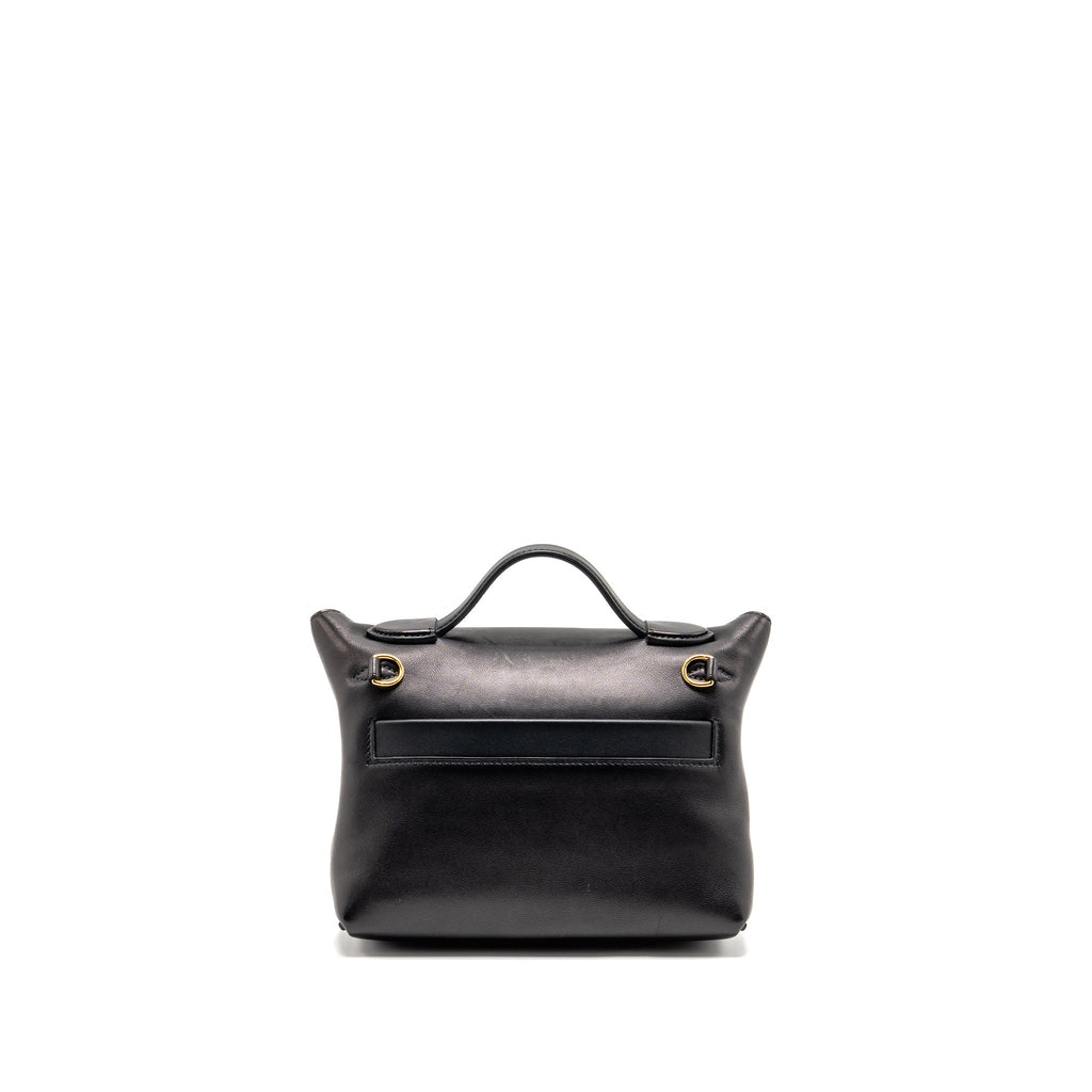 HERMES MINI 24/24 2424-21 BAG SWIFT/VOLUPTO BLACK GHW