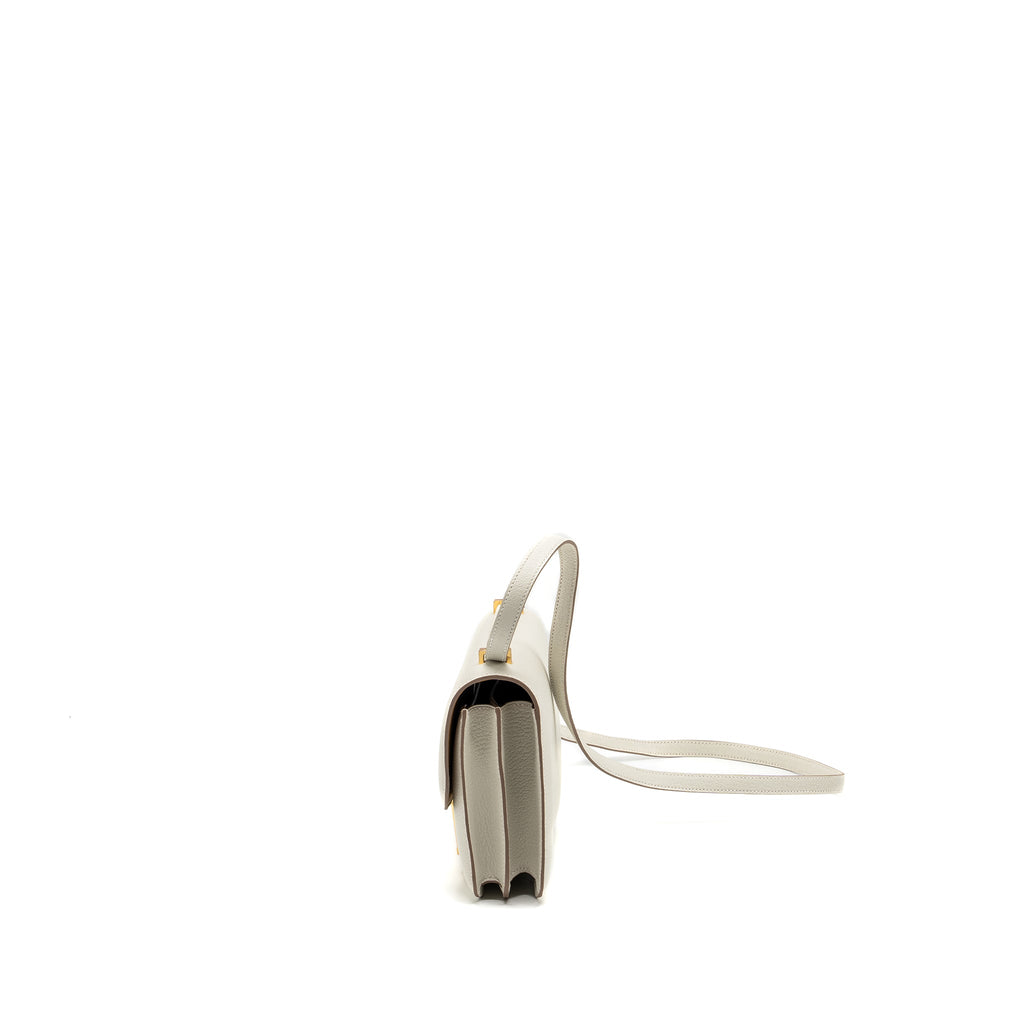 HERMES MINI CONSTANCE CHÈVRE MYSORE MUSHROOM/BISCUIT GHW