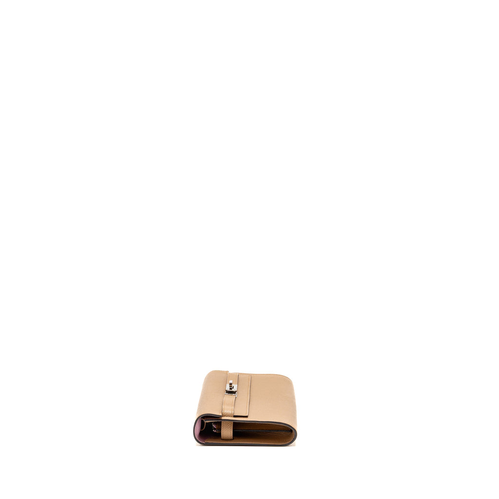 HERMES KELLY TO GO EPSOM CHAI/MAUVE SYLVESTER SHW