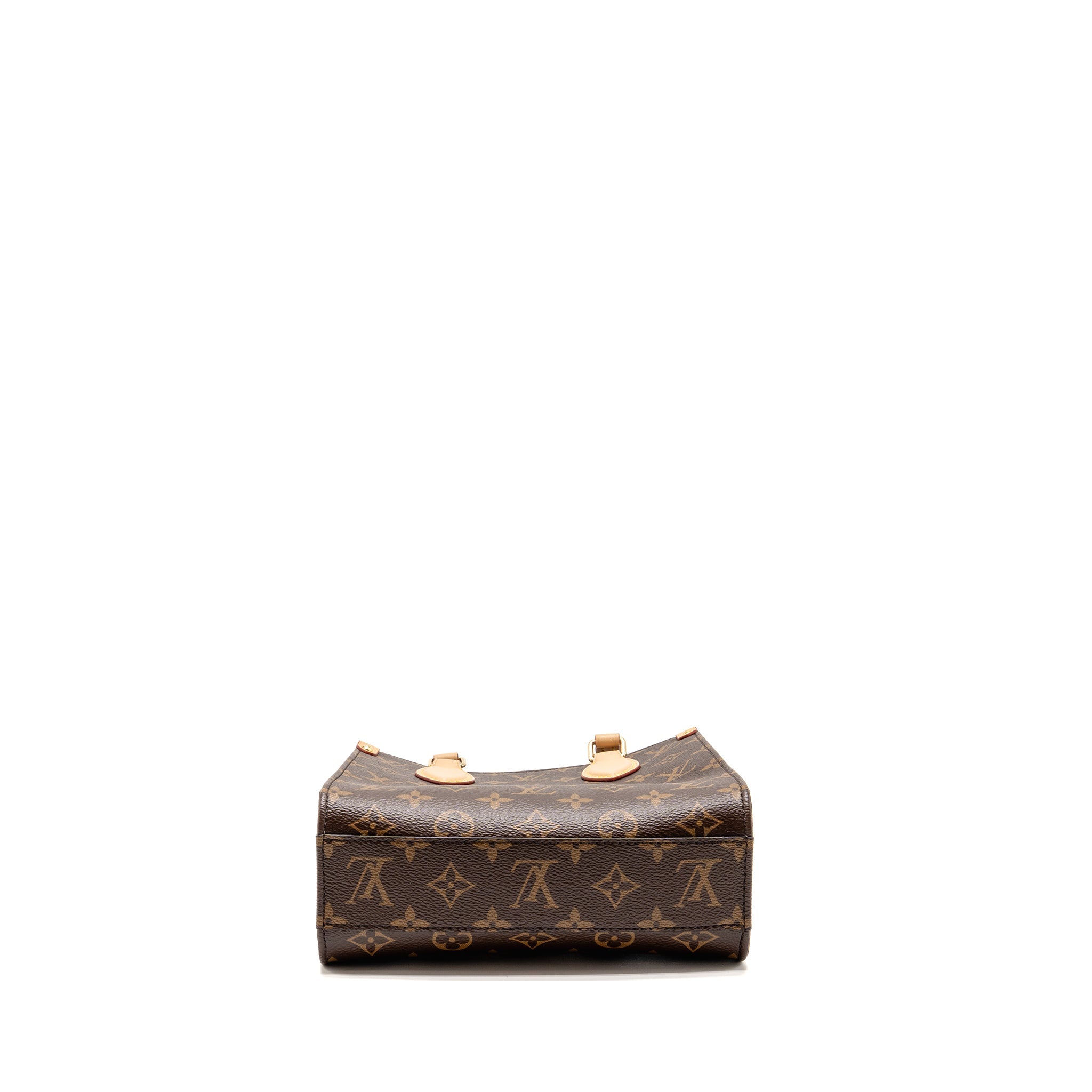 LOUIS VUITTON SAC PLAT BB MONOGRAM CANVAS GHW
